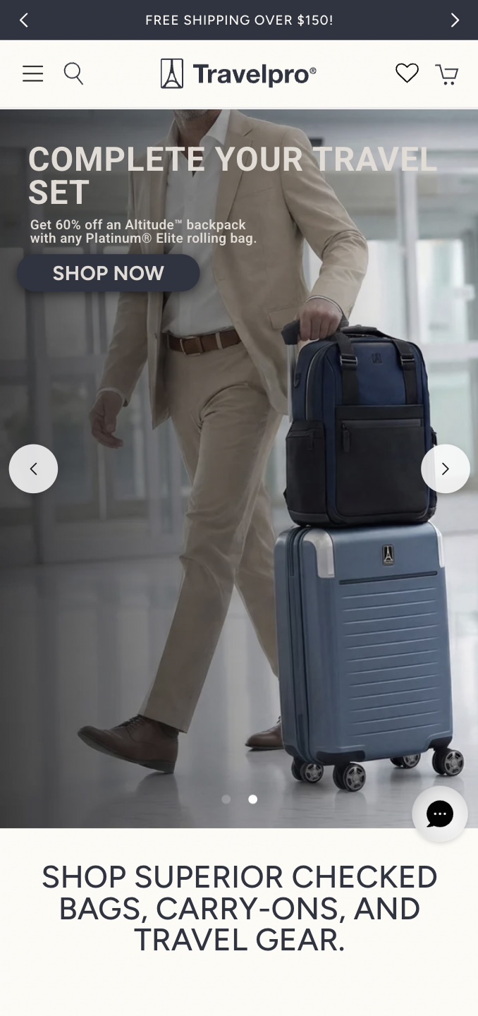 Travelpro mobile